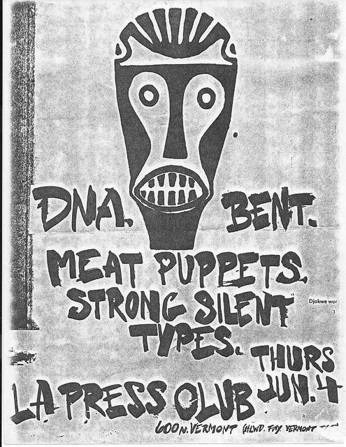 DNA (N.Y.), Meat Puppets, Bent at LA Press Club 1981
